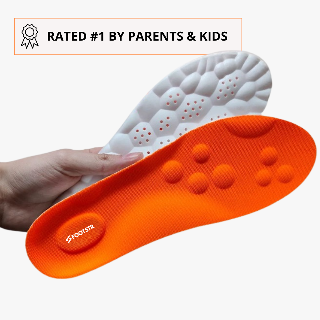 Footstr Pro kids insole - arch support and shock-absorbing foam